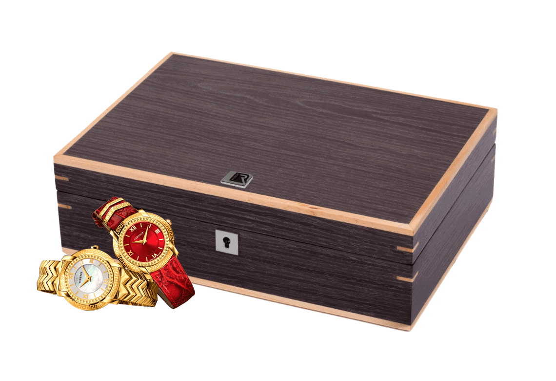 Bảo hành hộp đựng đồng hồ 10 ngăn bằng gỗ hiệu Robox
